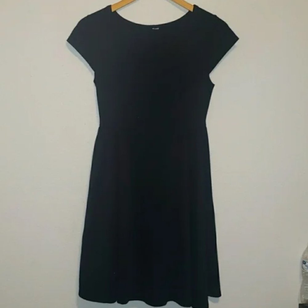 Black maternity dress